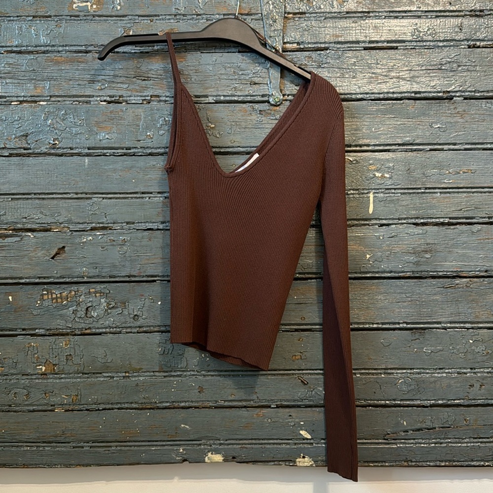 Asymmetrical Knit Top